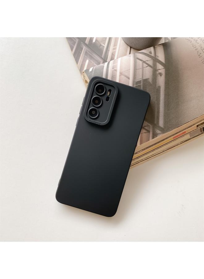 اس-توب جراب لهاتف Huawei P40 Pro جراب هاتف من السيليكون السائل ذو جانب مستقيم - Image 1