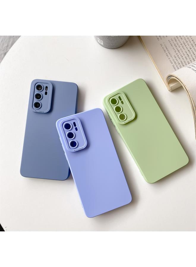 اس-توب جراب لهاتف Huawei P40 Pro جراب هاتف من السيليكون السائل ذو جانب مستقيم - Image 3