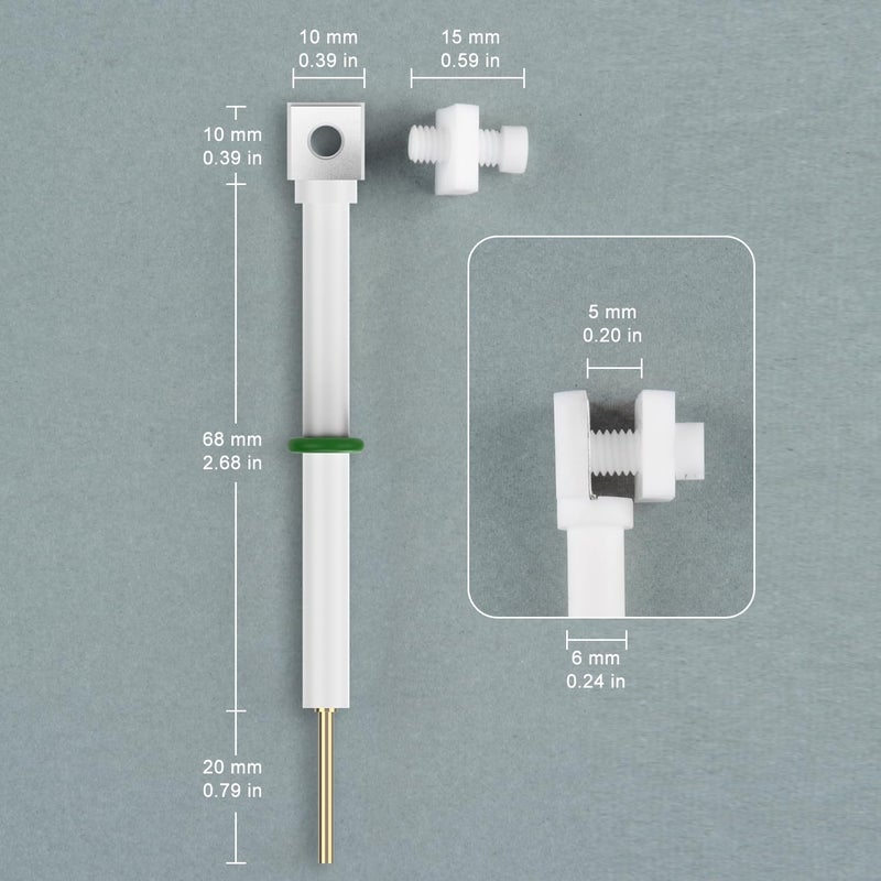 Stonylab Platinum (Pt) Sheet Electrode Holder, 0.1-5Mm Clampable Thickness, Sgs Certified, Gdms Test - Image 2
