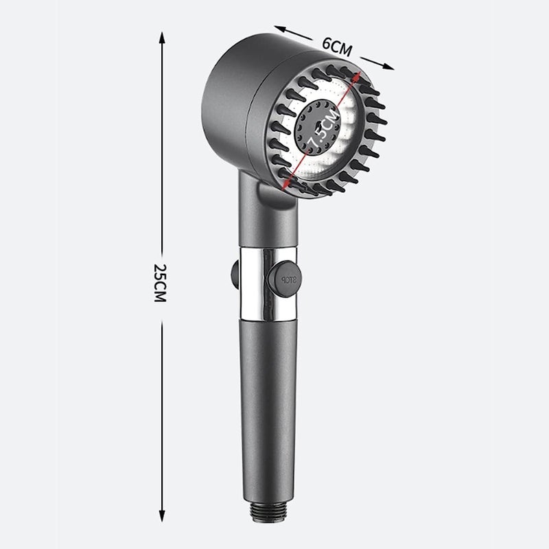 Shower Headset, High Quality Filtration Filter, 360° Swivel Head and Different Water Flow Modes, Comfortable Shower Experience with Strong Water Pressure, Anti-Clogging Design, Easy to Install - Image 2