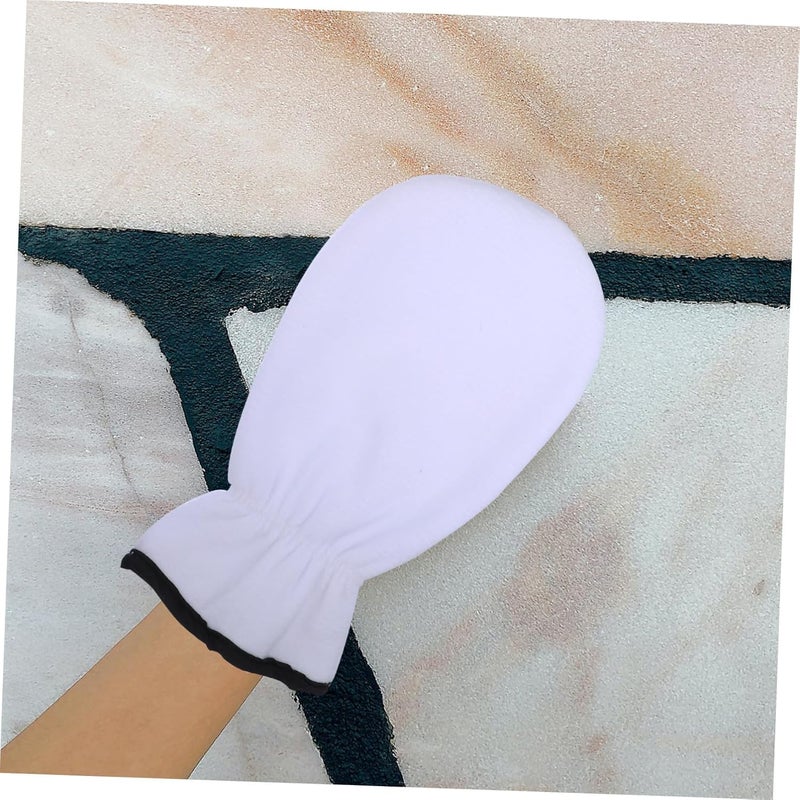 Moisturizing Hand Spa Gloves 1 Pair White Gel Heat Preservation Gloves for Skin Care and Dead Skin Removal, Thickened Warm Mittens for Overnight Beauty Treatment - Image 5