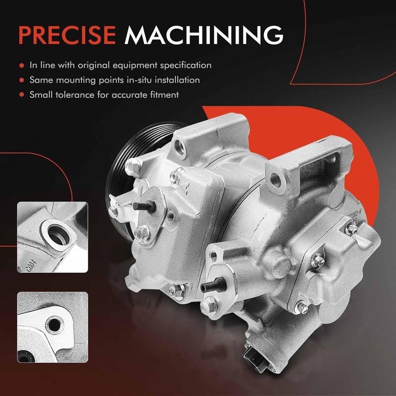 A-Premium AC Compressor with Clutch for Toyota and Scion - Image 5