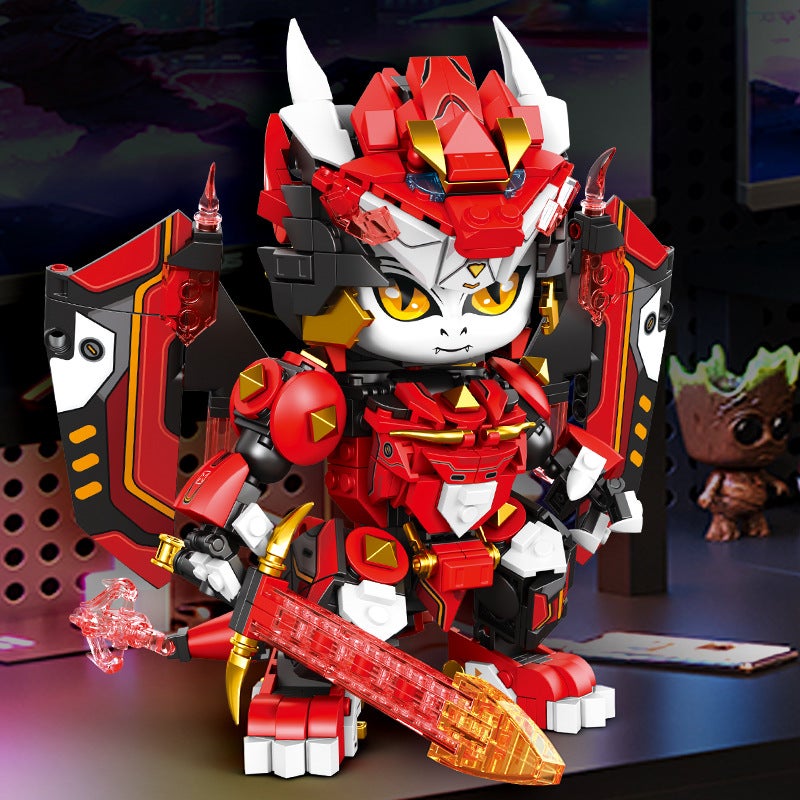 Chuangwan Shidai 8814 Chinese Zodiac Mech Building Blocks Set - Image 1