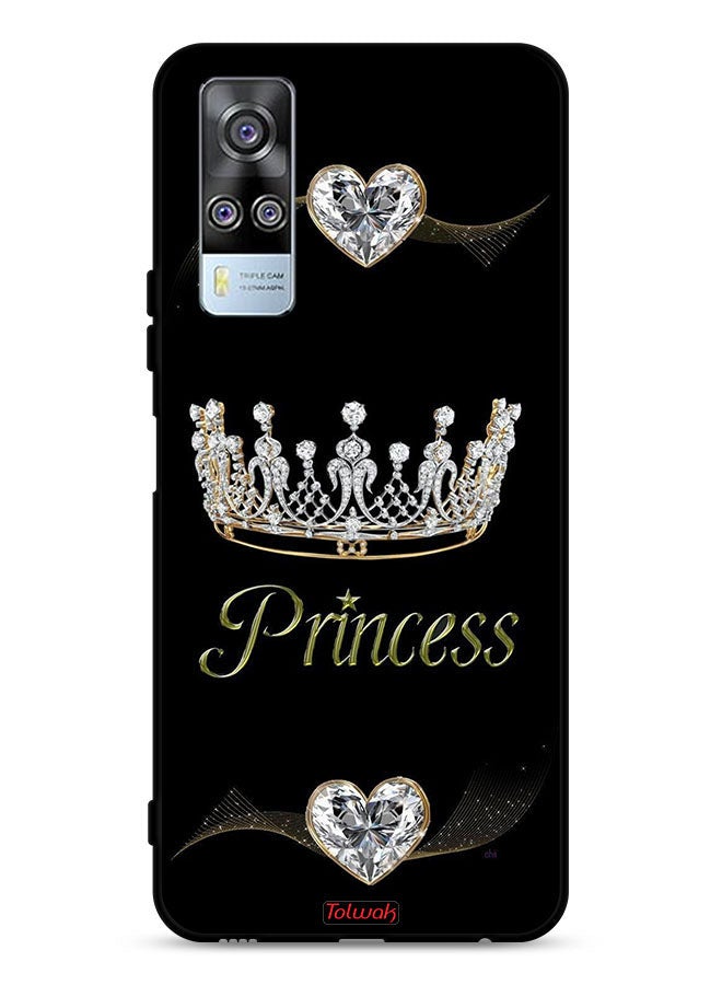Tolwak vivo Y51 2020 Protective Case Cover Princess - Image 1