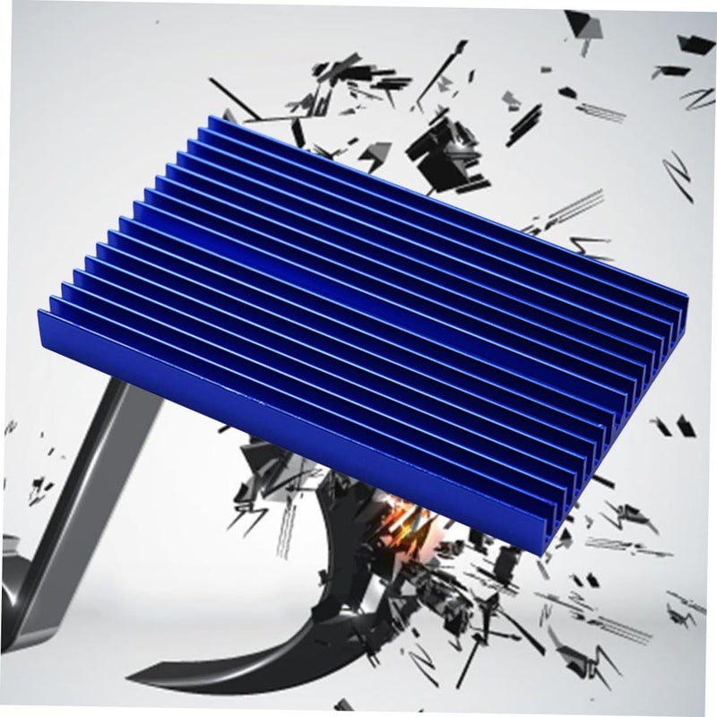 Large Area Aluminum Alloy Heat Sink Radiator PCB For IC Chip Cooling - Image 4