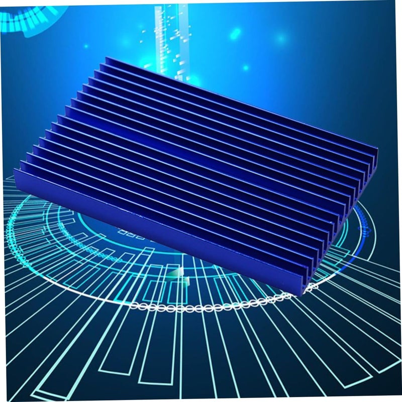 Large Area Aluminum Alloy Heat Sink Radiator PCB For IC Chip Cooling - Image 5