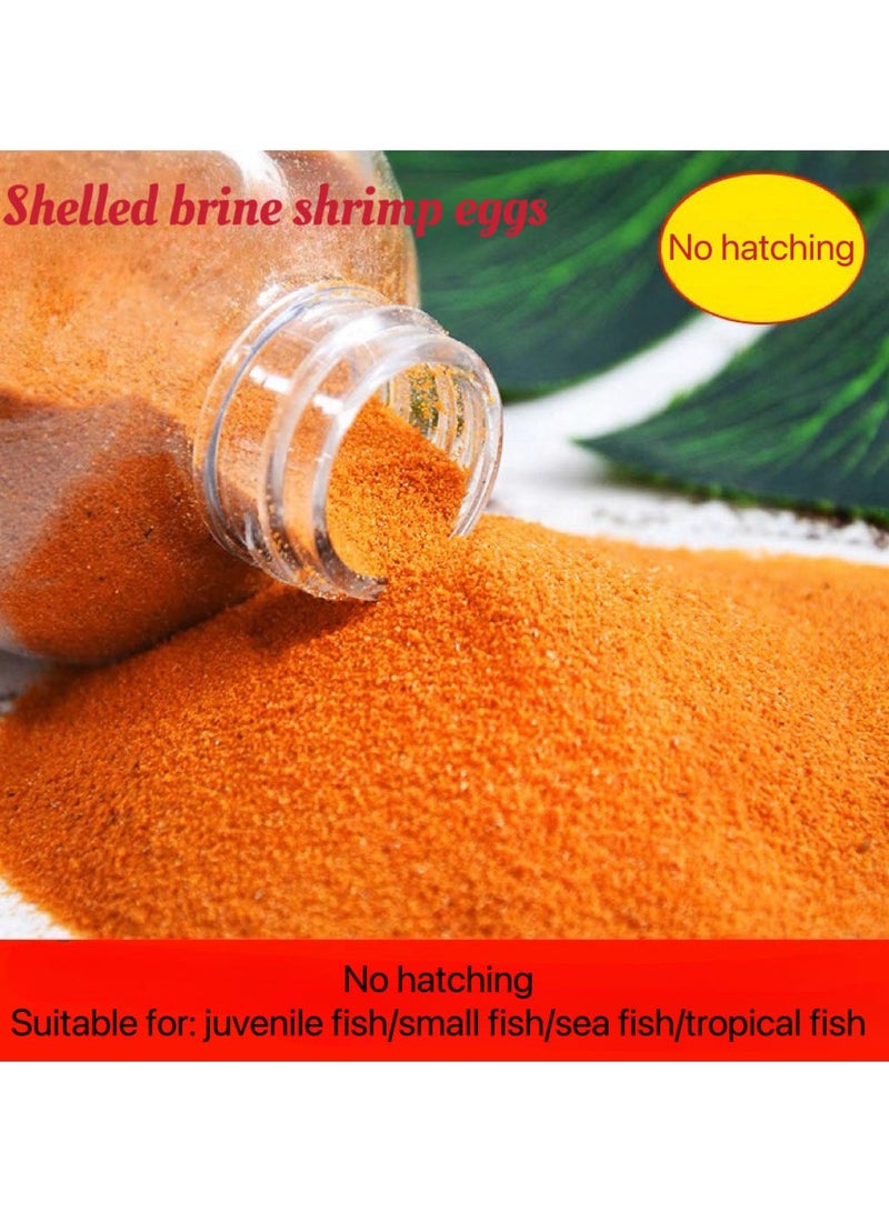 REPTIZOO Decapsulated Brine Shrimp Eggs (Non-Hatching) - High Protein Natural Food for Fish, Fry, Corals, Freshwater & Marine Tanks - 100% Natural Artemia Nauplii(25g)  - Image 3