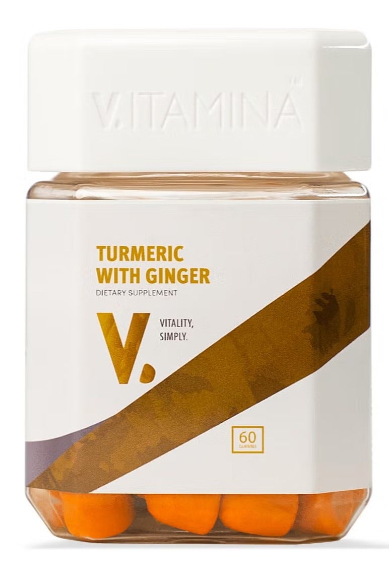 Vitamina Turmeric with Ginger Gummies – 60 Gummies - Image 1