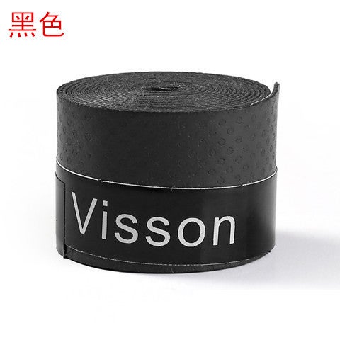 Generic Sweat Belt Feather Racket Racquet Plane Badminton Racket Hand Glue Frosted Non-slip Badminton Hand Glue Sweat Belt Black