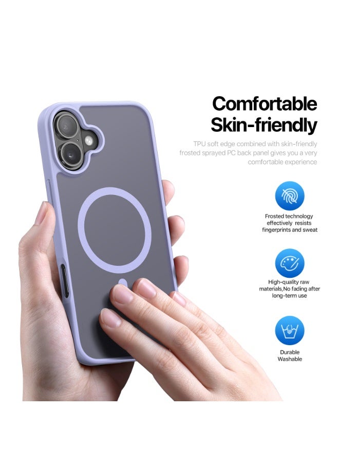 DUX DUCIS Magnetic Shockproof Case for iPhone 17, MagSafe Compatible, Sweat-Resistant & Anti-Fingerprint Translucent Protective Case - Image 4
