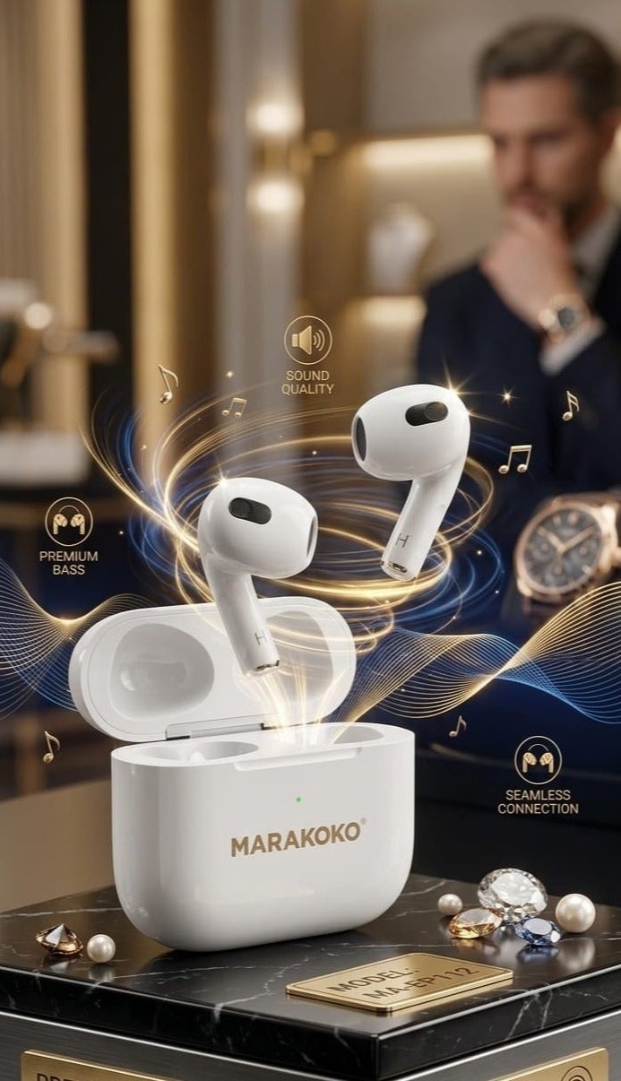 Marcoco Premium Plus headphones offer limitless clarity and exude luxury and quality. - Image 1