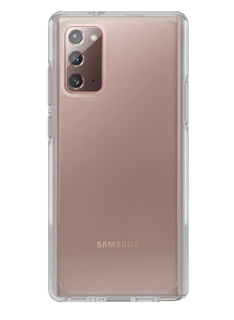 LEDIN Samsung Galaxy Note 20 Case 6.7-Inch, Shock Absorption TPU Rubber Gel Transparent Anti-Scratch Clear Back, HD Crystal Clear (For Galaxy Note 20)