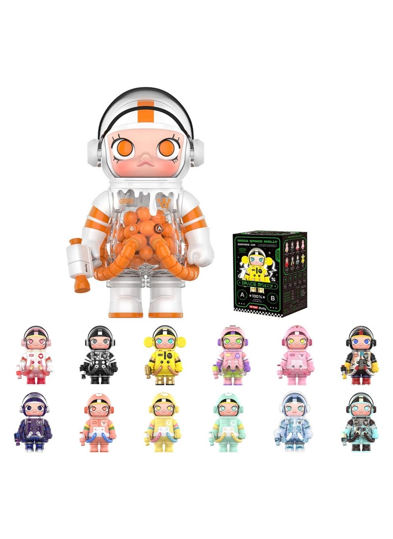 POP MART Mega Space Molly 100% Series 2-B By Pop Mart (1 Random)  - Image 1