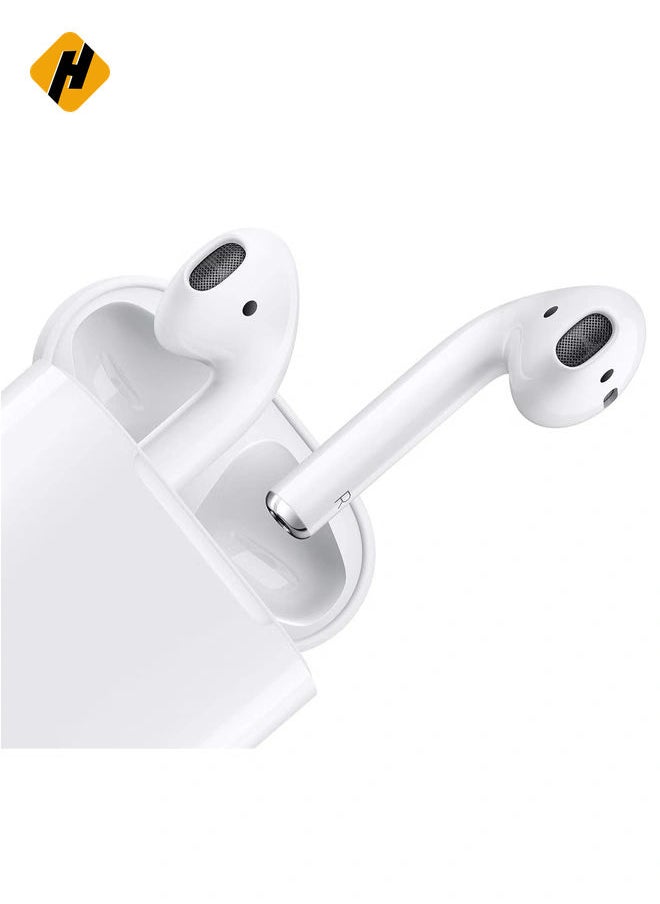HuHa - REBENUO True Wireless Bluetooth Earpods Headset with Wireless Charging (White, Version 5.0) - 80 Hours Standby, 400mAh Charging Box - Image 1