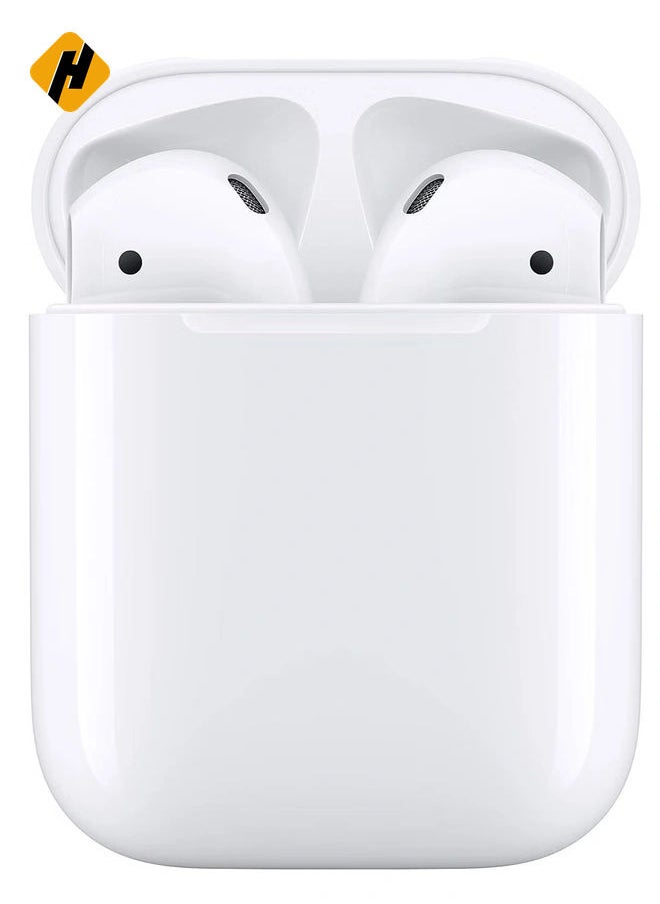 HuHa - REBENUO True Wireless Bluetooth Earpods Headset with Wireless Charging (White, Version 5.0) - 80 Hours Standby, 400mAh Charging Box - Image 1