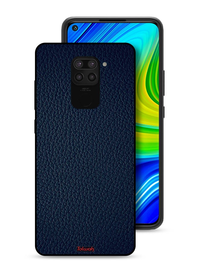 Tolwak Xiaomi Redmi Note 9 Protective Case Cover Leather Pattern - Image 1