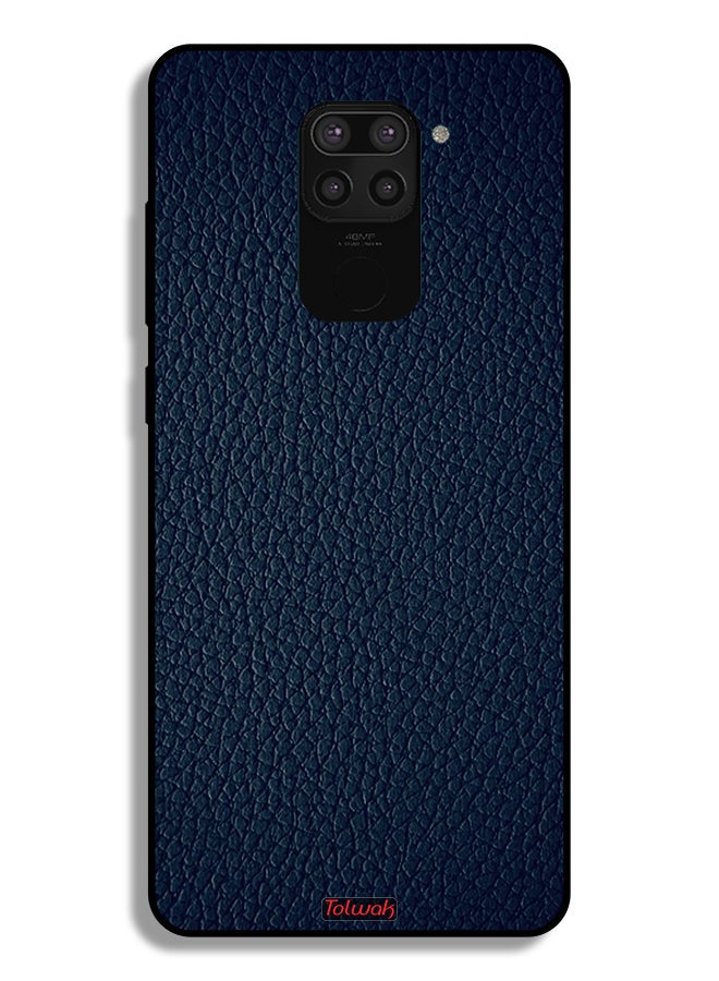 Tolwak Xiaomi Redmi Note 9 Protective Case Cover Leather Pattern - Image 2