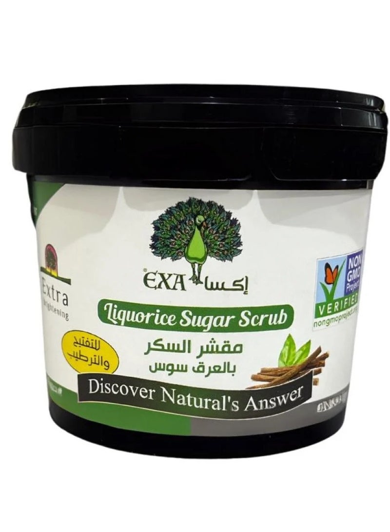إكسا مقشر السكر عرق السوس 200 جم 