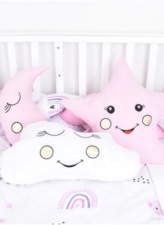 FUN MOMENT 7-Piece Baby Cot Bedspread With Snail Partitions  - Image 5