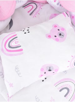 FUN MOMENT 7-Piece Baby Cot Bedspread With Snail Partitions  - Image 4