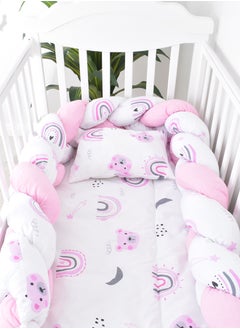 FUN MOMENT 7-Piece Baby Cot Bedspread With Snail Partitions  - Image 2