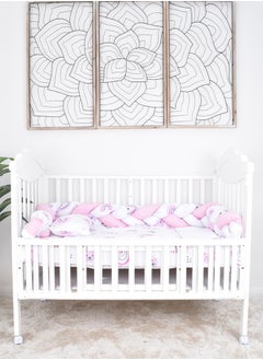 FUN MOMENT 7-Piece Baby Cot Bedspread With Snail Partitions  - Image 3