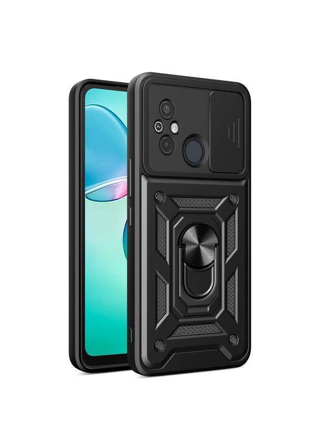 The Bros Case For Xiaomi Redmi 12C 4G / 11A 4G Sliding Camera Cover Design TPU Hybrid PC Phone Case