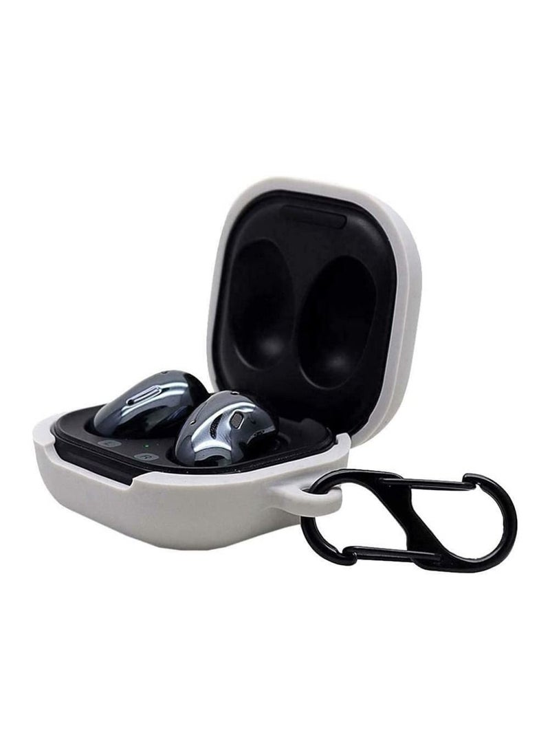 Phone Planet Samsung Galaxy Buds Live Case - Anti-Scratch Earphone Carrying Case Silicone Case Protective Cover Compact Earbuds Case - Image 3