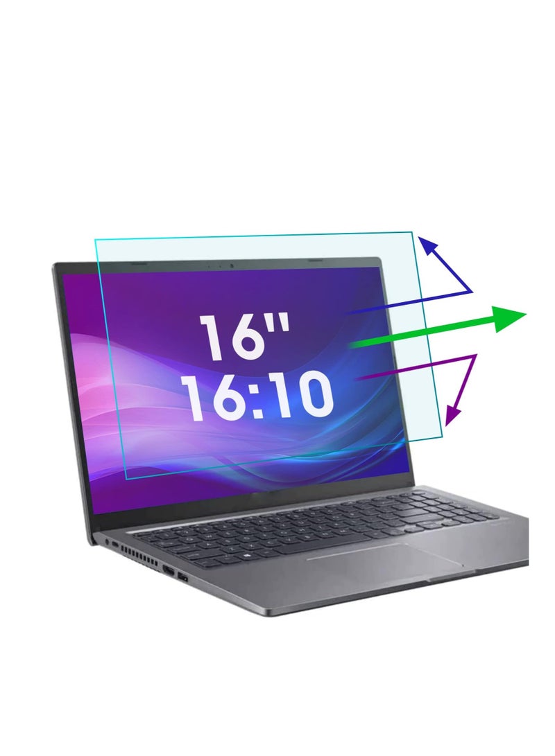 16" Blocking Blue Light Screen Protector Panel for Other All 16" Laptops with 16:10 Aspect Ratio丨Electrostatic Adsorption丨Clip Mounting丨Removable Anti Blue Light Filter for 16 Inch Laptop Lenovo/Dell/HP/ASUS/LG/Samsung/Huawei  - Image 2