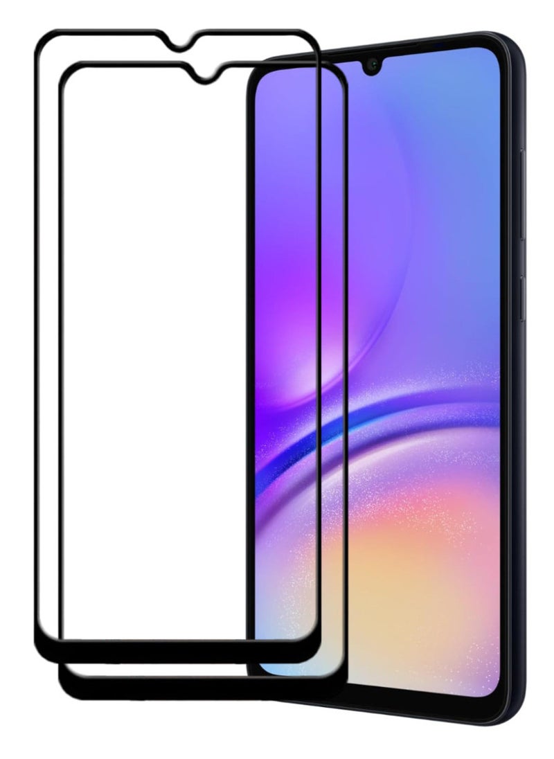 ACLIX 2 Pieces Antistatic ESD Dustproof Premium Quality High Definition Tempered Glass Screen Protector Designed For Samsung Galaxy A05 - Image 1