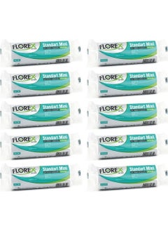 Florex Standard Mini Size Garbage Bag White 44 x 45 cm 10 x 40's  - Image 1
