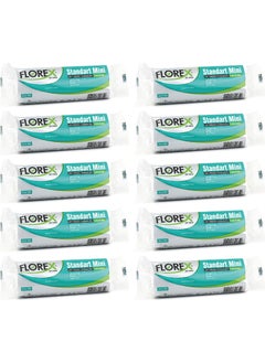 Florex Standard Mini Size Garbage Bag White 44 x 45 cm 10 x 40's  - Image 3