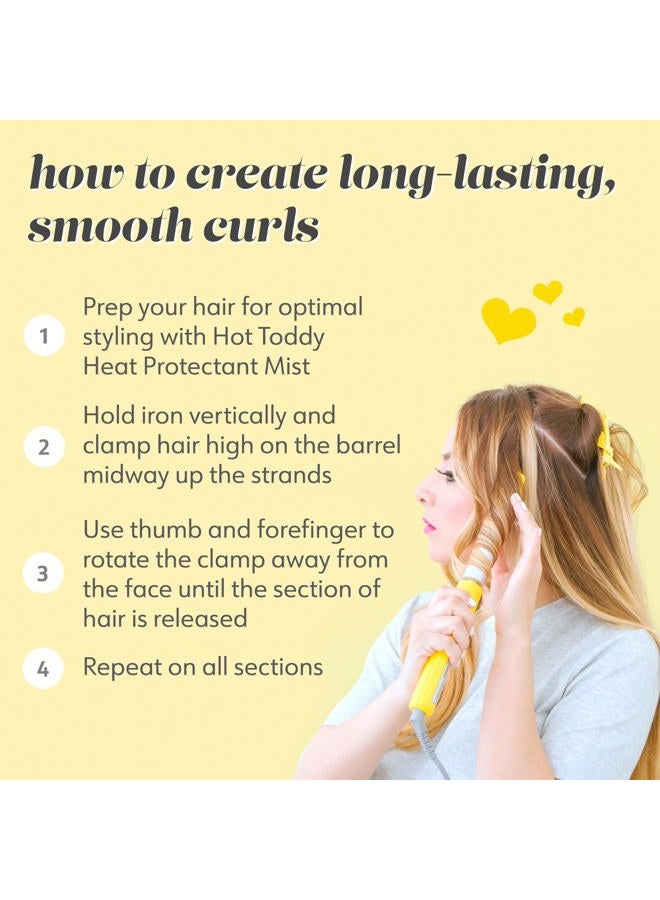 Drybar مكواة تجعيد الشعر الدوارة 3 أيام | للحصول على تجعيدات أو تموجات مثالية (1 بوصة) - Image 4