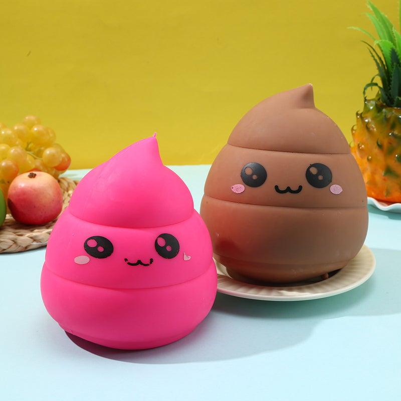 New Cartoon Poop Squishy Toy, Slow Rebound Stress Relief Toy - Image 1