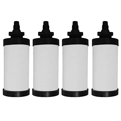 RAMA Spirit 4-Inch Ultra-Fast Filtration Non-Electric Portable Water Purifier RO Candle | Compatible with RAMA Gravity Water Filters | Pack of 4 - Image 1