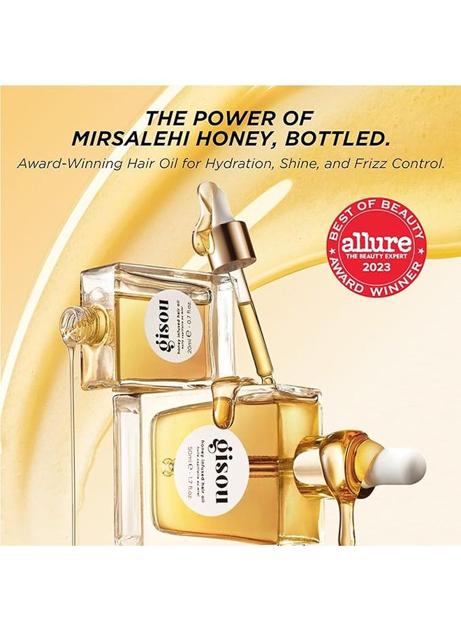 Gisou - Honey Infused Hair Oil, Negin Mirsalehi, 20ml 0.7fl.oz - Image 1