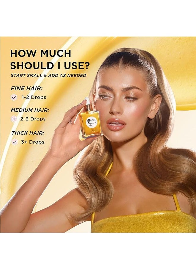 Gisou - Honey Infused Hair Oil, Negin Mirsalehi, 20ml 0.7fl.oz - Image 1