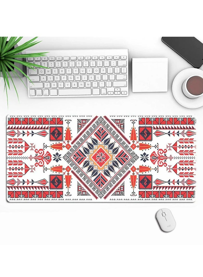 general Large Desk Mouse Pad, Waterproof Gaming Mouse Pad, 900 x 400 x 3mm, Gaming Mouse Pad, XXL Desk Pad, Non-Slip Desk Pad, XL Gaming Mouse Pad, Thick Rubber Desk Pad Mouse Pad for Gaming, Office and Hom - Image 2