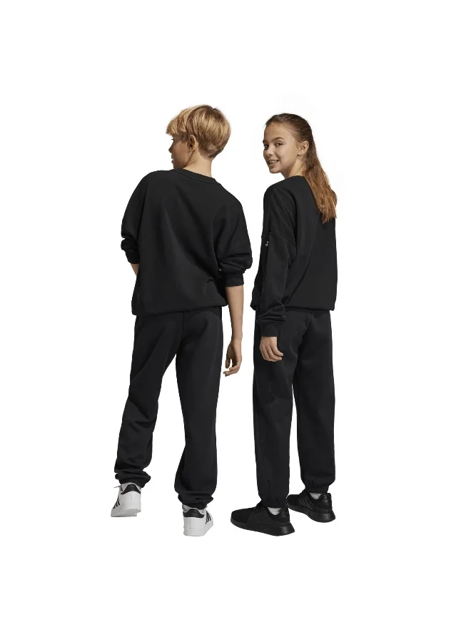 Adidas U Fi Logo Pt Black Training Pants 7-8Y