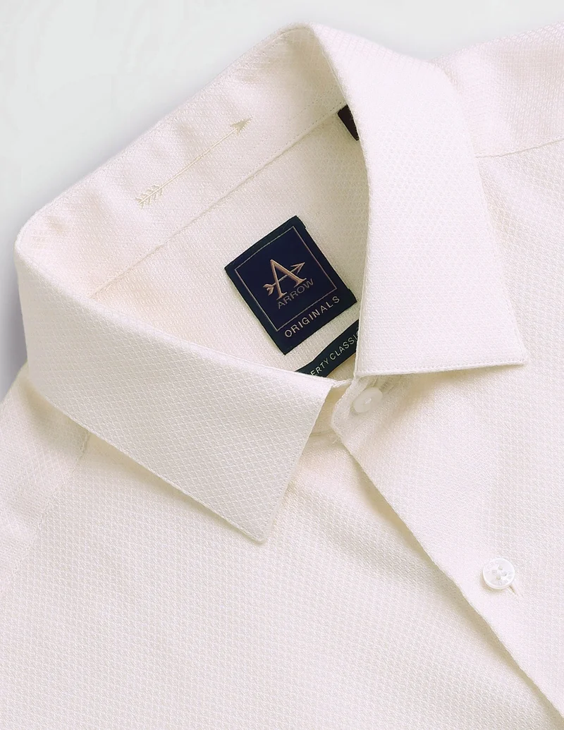 Arrow Textured Cotton Shirt