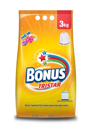 Bonus Tristar Automatic Laundry Detergent Powder, Touch of Comfort, 100% Stain Removal in 1 Wash, 3kg - pzsku/ZDB38A6F1246568F7938BZ/45/_/1727173673/aa7227a3-cce4-4079-99cf-50034b1abb33