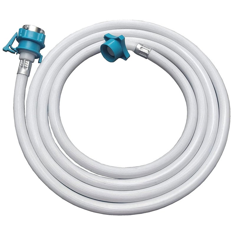 MONIT MONIT 4 Meter Flexible PVC Washing Machine Inlet Hose water pipe Universal Water Inlet with Tap adaptor Connector for Top Front Load Fully Automatic 4 METER  - Image 1