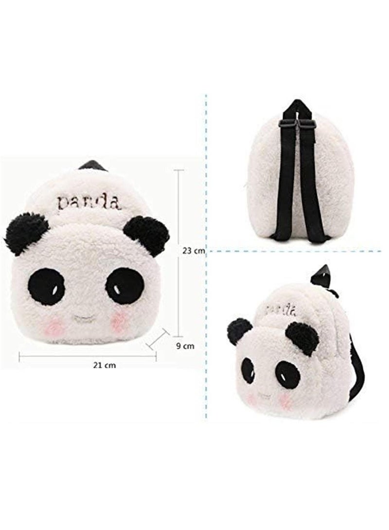 Mini Backpack Kids Cute School Shoulder Bag Toddler Plush Small Backpack Baby Schoolbag Preschool Bag Gift Panda  - Image 2