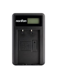 Norifon NP-140 LCD USB Charger for Fujifilm FinePix S100FS, Finepix S200EXR, FinePix S200FS, FinePix S205EXR Camera and More 