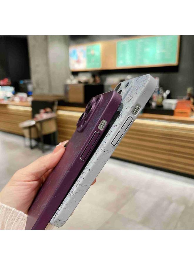 S-TOP Case For iPhone 13 Marble Pattern PC Phone Case - Image 5