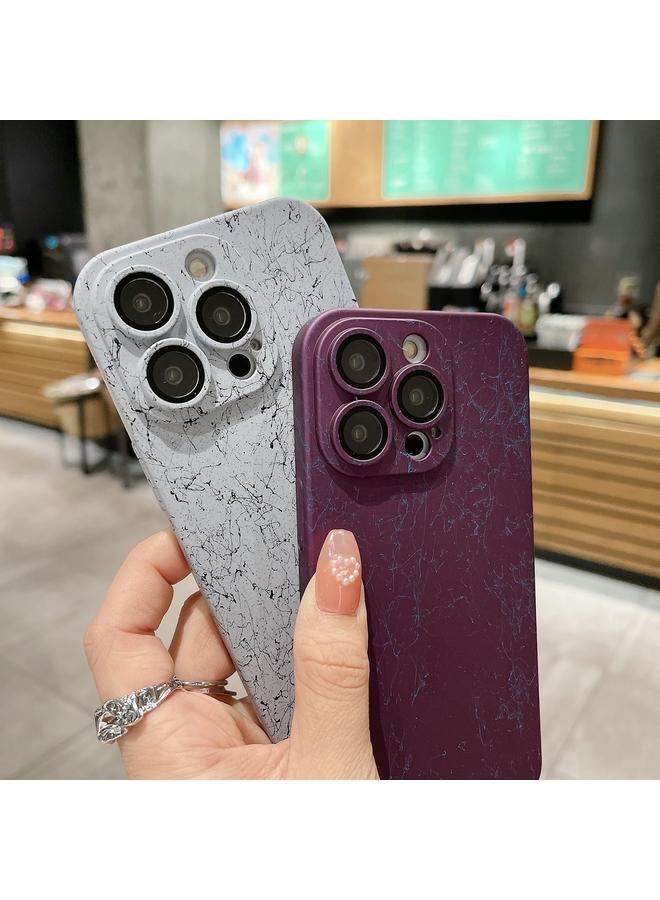 S-TOP Case For iPhone 13 Marble Pattern PC Phone Case - Image 4