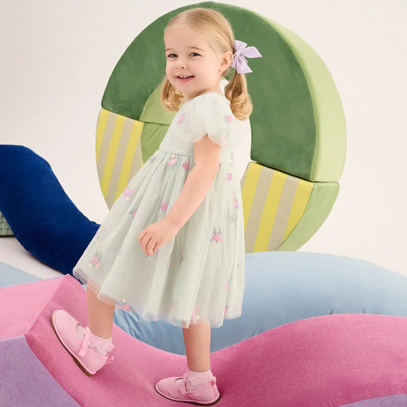 Cool Club GREEN POLYAMIDE, POLYESTER DRESS S/S