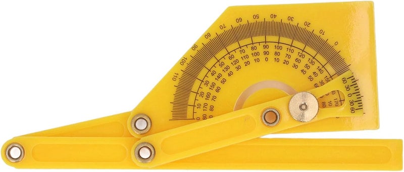 Angle Finder Protractor Durable ABS Adjustable for Woodworking Measurement for Construction Work, Cabinet Making, 1 X Angle Ruler - Image 2