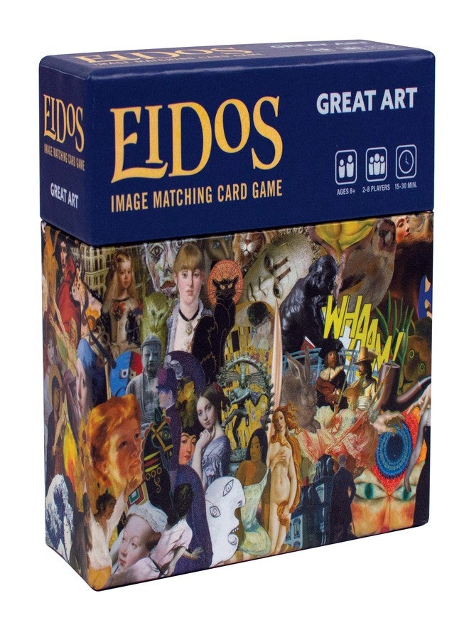 The Unemployed Philosophers Guild Eidos Great Art Image Matching Card Game - Spot Pictures and Match It - for Kids or Adults - Image 2