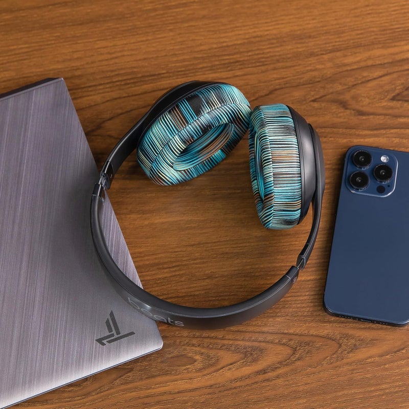 WC وسائد Wicked Cushions البديلة لسماعات Beats Studio 2 و 3 (B0501، B0500) سلكية ولاسلكية | لا تناسب Beats Solo | جلد PU أنعم، رغوة معززة ولاصق أقوى | المحاكاة - Image 3